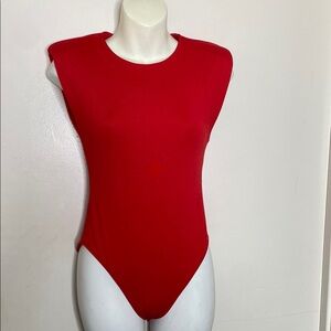Zara Red Blouse Elegant Panty Blouse